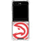 NBA Atlanta Hawks Digi Camo Galaxy Z Flip5 5G Clear Case