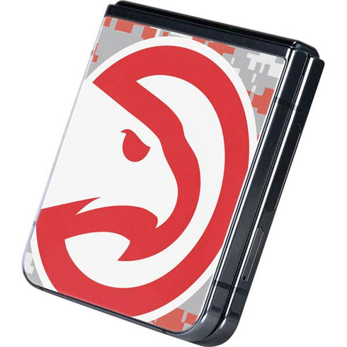 NBA Atlanta Hawks Digi Camo Galaxy Z Flip5 5G Skin
