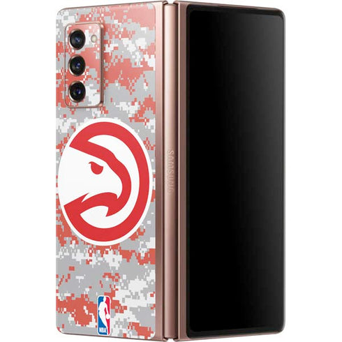NBA Atlanta Hawks Digi Camo Galaxy Z Fold2 5G Skin