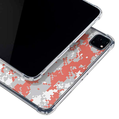 NBA Atlanta Hawks Digi Camo iPad Pro 12.9in (2020) Clear Case