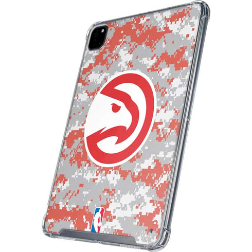 NBA Atlanta Hawks Digi Camo iPad Pro 12.9in (2020) Clear Case