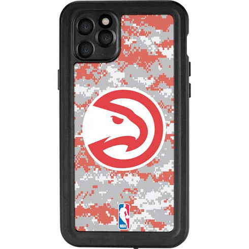 NBA Atlanta Hawks Digi Camo iPhone 11 Pro Max Waterproof Case