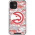 NBA Atlanta Hawks Digi Camo iPhone 12 Clear Case