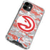 NBA Atlanta Hawks Digi Camo iPhone 12 Mini Clear Case