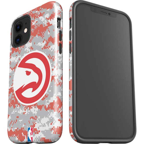 NBA Atlanta Hawks Digi Camo iPhone 12 Mini Impact Case