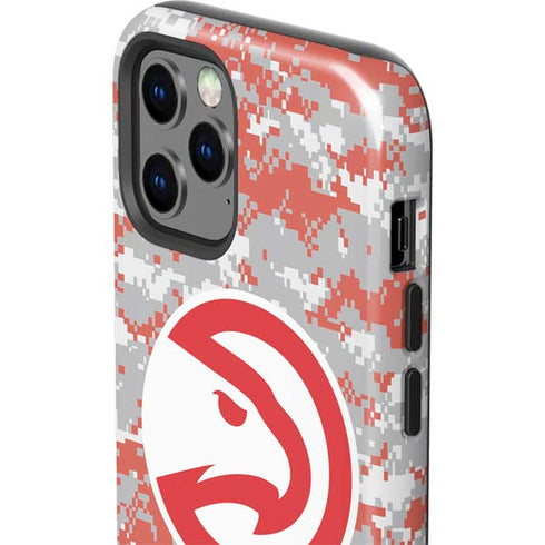 NBA Atlanta Hawks Digi Camo iPhone 12 Pro Impact Case