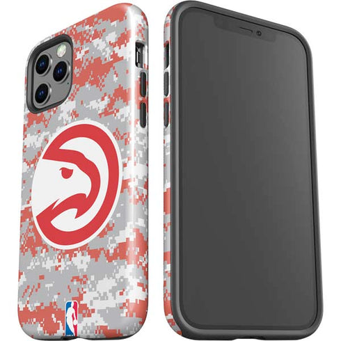 NBA Atlanta Hawks Digi Camo iPhone 12 Pro Impact Case