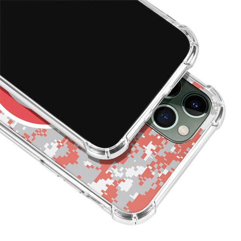 NBA Atlanta Hawks Digi Camo iPhone 12 Pro Max Clear Case