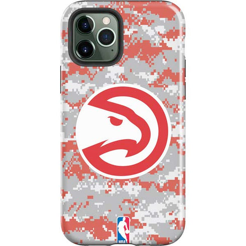 NBA Atlanta Hawks Digi Camo iPhone 12 Pro Max Impact Case