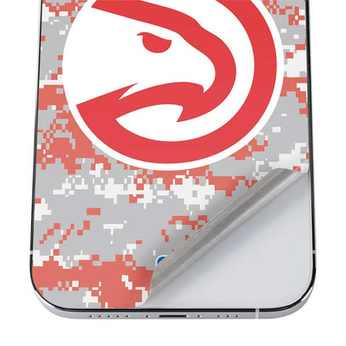 NBA Atlanta Hawks Digi Camo iPhone 12 Pro Max Skin