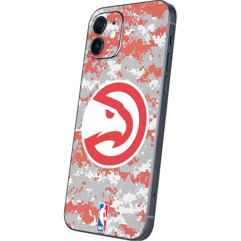 NBA Atlanta Hawks Digi Camo iPhone 12 Skin