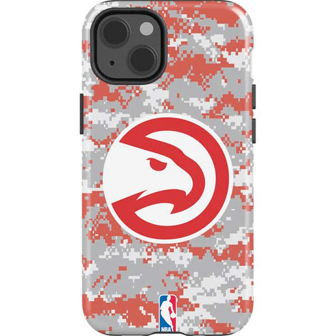 NBA Atlanta Hawks Digi Camo iPhone 13 Impact Case