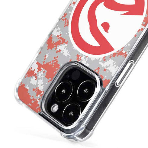 NBA Atlanta Hawks Digi Camo iPhone 13 Pro MagSafe Case