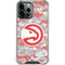 NBA Atlanta Hawks Digi Camo iPhone 13 Pro Max Clear Case