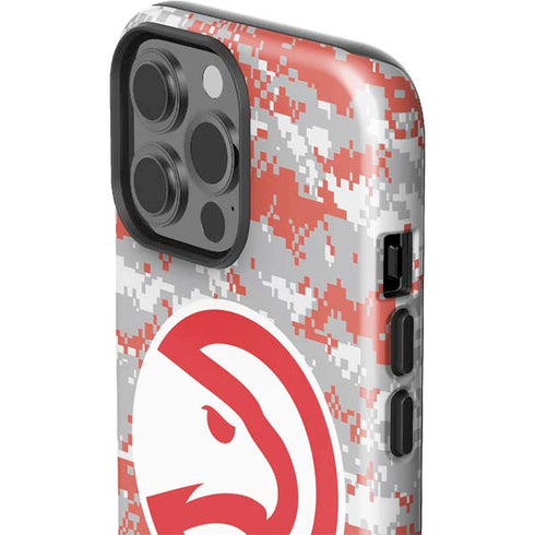NBA Atlanta Hawks Digi Camo iPhone 13 Pro Max Impact Case