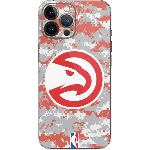 NBA Atlanta Hawks Digi Camo iPhone 13 Pro Max Skin