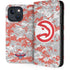 NBA Atlanta Hawks Digi Camo iPhone 14 Plus Folio Case