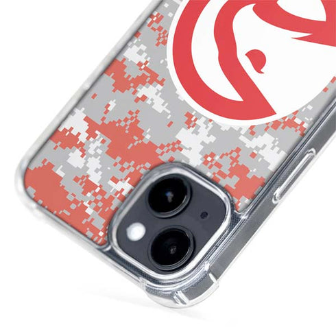 NBA Atlanta Hawks Digi Camo iPhone 15 Plus MagSafe Case