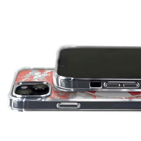 NBA Atlanta Hawks Digi Camo iPhone 14 Plus MagSafe Case