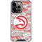 NBA Atlanta Hawks Digi Camo iPhone 15 Pro Clear Case