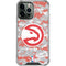 NBA Atlanta Hawks Digi Camo iPhone 14 Pro Max Clear Case