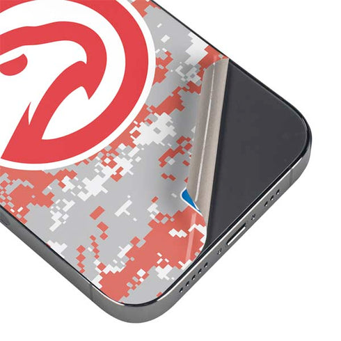 NBA Atlanta Hawks Digi Camo iPhone 14 Pro Max Skin
