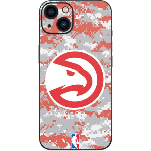 NBA Atlanta Hawks Digi Camo iPhone 14 Skin