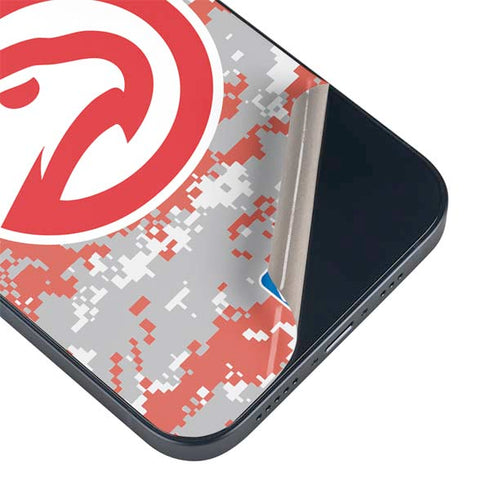 NBA Atlanta Hawks Digi Camo iPhone 14 Skin