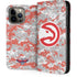 NBA Atlanta Hawks Digi Camo iPhone 15 Pro Max Folio Case