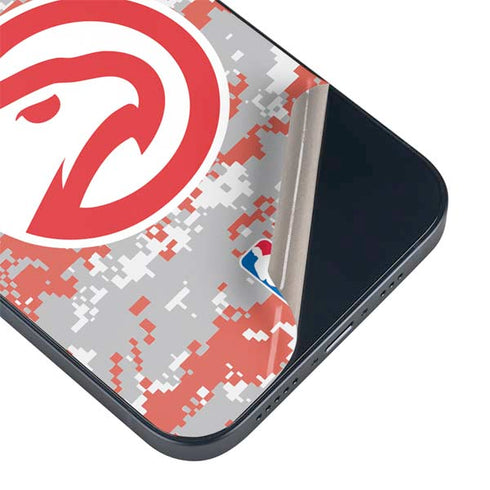 NBA Atlanta Hawks Digi Camo iPhone 15 Skin