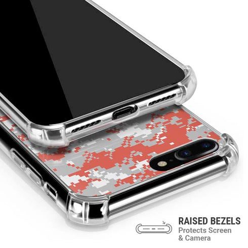 NBA Atlanta Hawks Digi Camo iPhone 7/8 Plus Clear Case