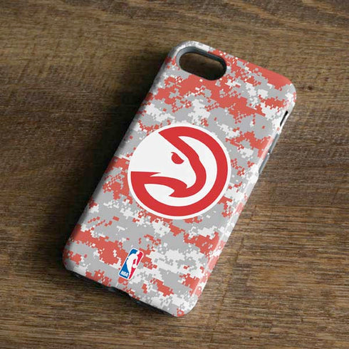 NBA Atlanta Hawks Digi Camo iPhone 7 Pro Case
