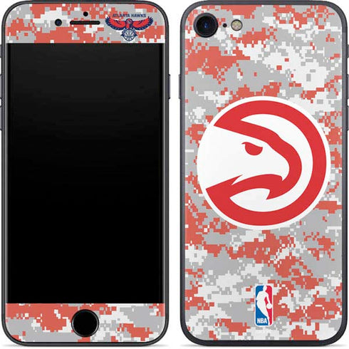 NBA Atlanta Hawks Digi Camo iPhone 8 Skin