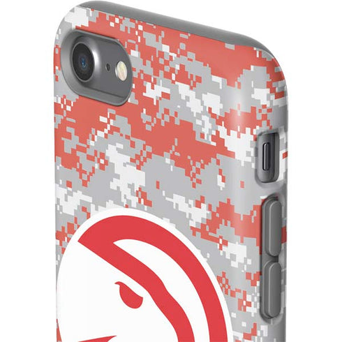 NBA Atlanta Hawks Digi Camo iPhone SE (2nd & 3rd Gen) Pro Case