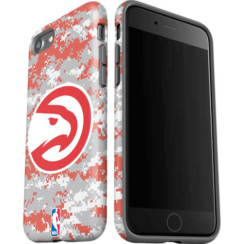 NBA Atlanta Hawks Digi Camo iPhone SE (2nd & 3rd Gen) Pro Case