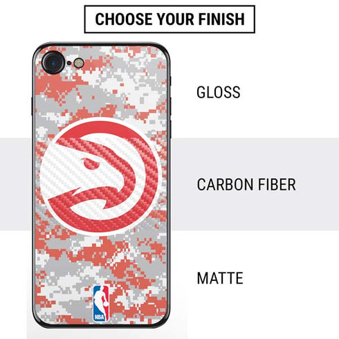 NBA Atlanta Hawks Digi Camo iPhone SE (2nd & 3rd Gen) Skin