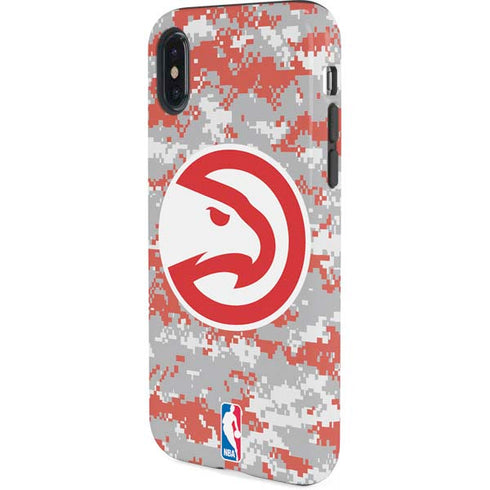 NBA Atlanta Hawks Digi Camo iPhone X Pro Case