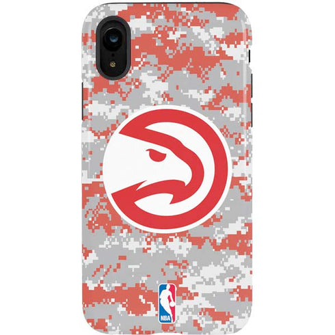 NBA Atlanta Hawks Digi Camo iPhone XR Pro Case