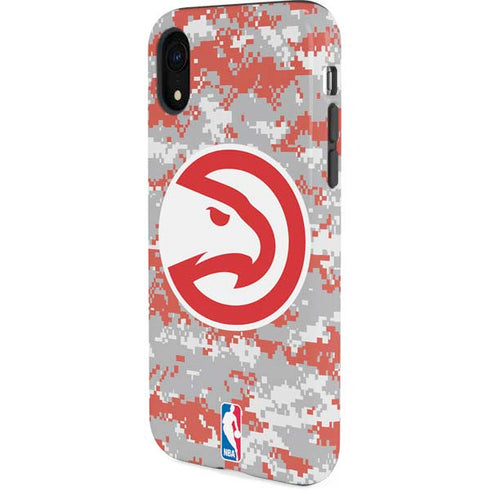 NBA Atlanta Hawks Digi Camo iPhone XR Pro Case