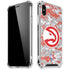 NBA Atlanta Hawks Digi Camo iPhone XS Max Clear Case