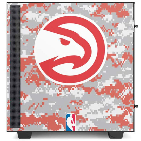 NBA Atlanta Hawks Digi Camo NZXT H510 Compact ATX Mid-Tower Case Skin