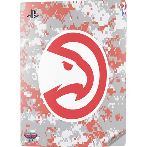 NBA Atlanta Hawks Digi Camo PS5 Digital Edition Console Skin