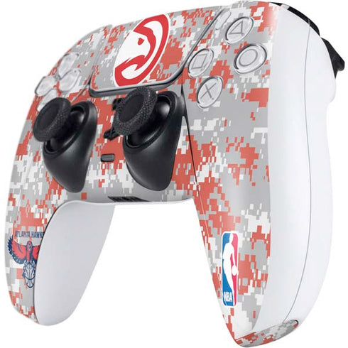 NBA Atlanta Hawks Digi Camo PS5 Controller Skin