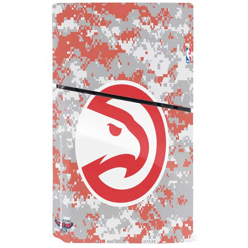 NBA Atlanta Hawks Digi Camo PS5 Slim Disk Console Skin