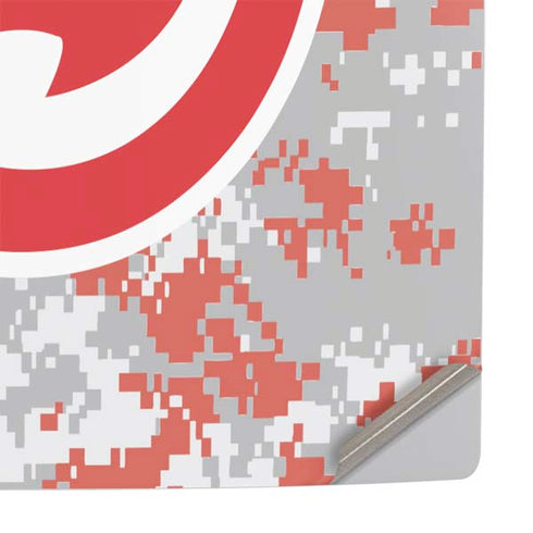 NBA Atlanta Hawks Digi Camo PS5 Slim Digital Edition Console Skin