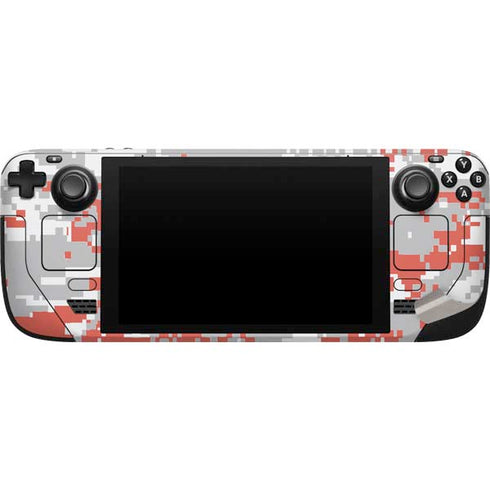 NBA Atlanta Hawks Digi Camo Steam Deck Handheld Gaming Computer Skin