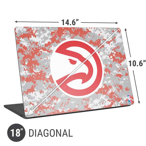 NBA Atlanta Hawks Digi Camo Universal Laptop 18in (14.6 x 10.6in) Skin