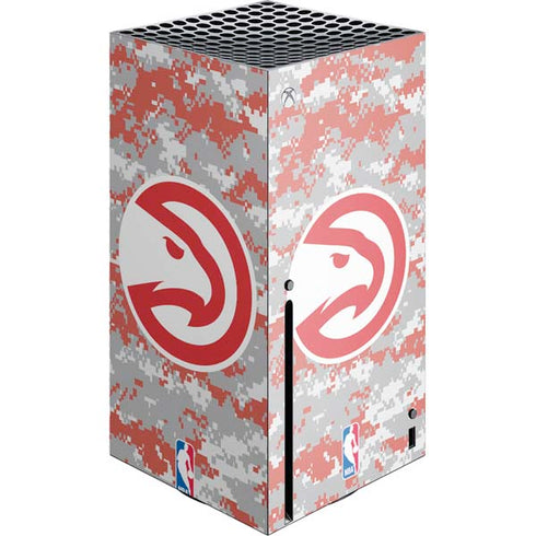 NBA Atlanta Hawks Digi Camo Xbox Series X Console Skin