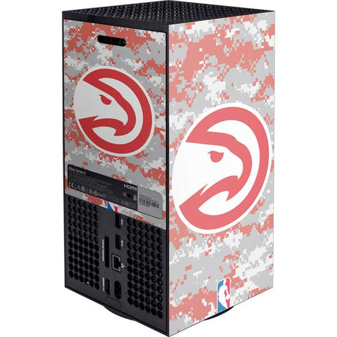 NBA Atlanta Hawks Digi Camo Xbox Series X Console Skin
