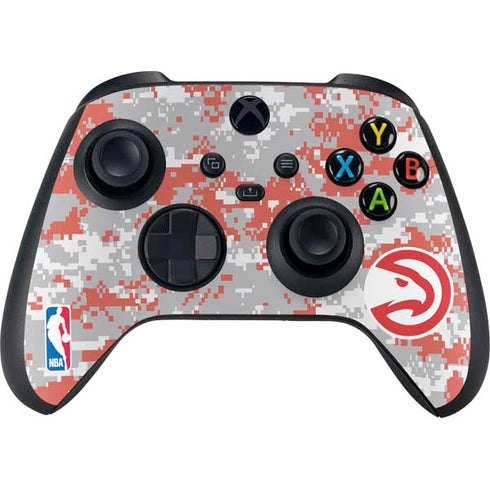 NBA Atlanta Hawks Digi Camo Xbox Series X Controller Skin